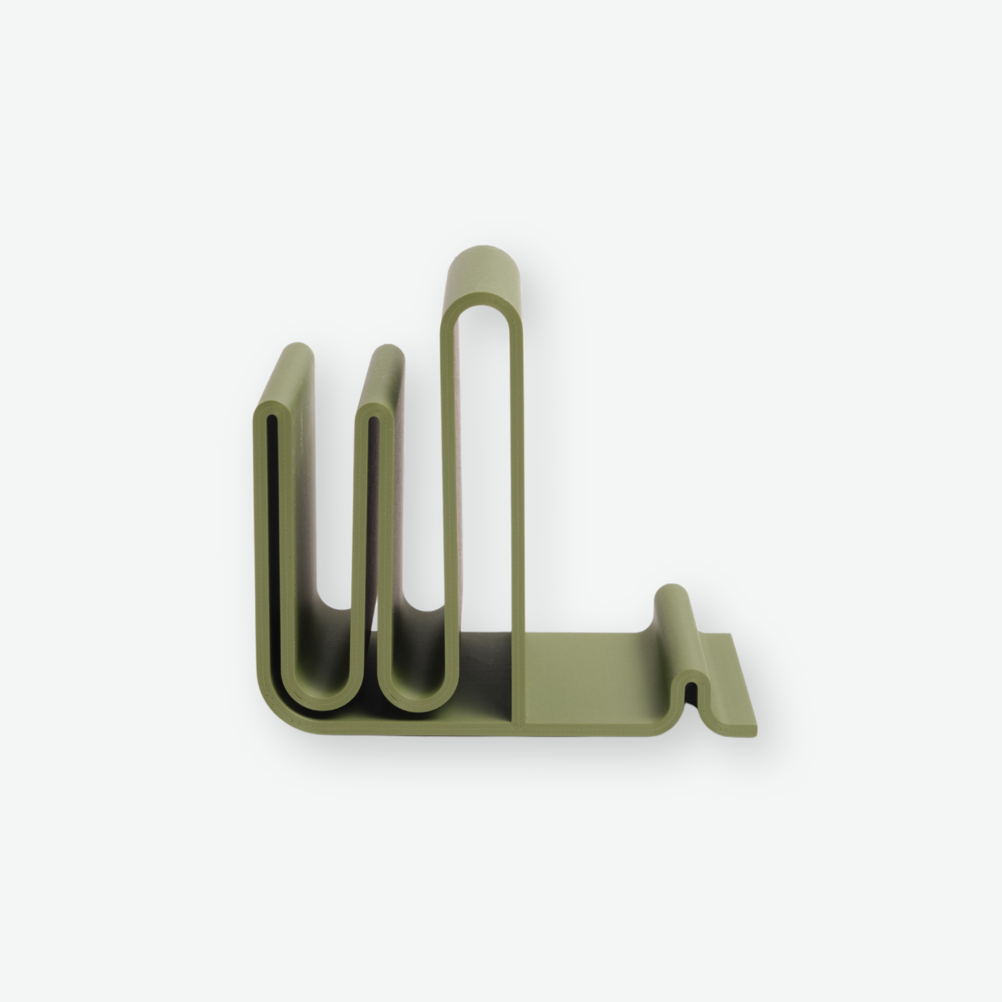 The Resin Desktop Organizer in Green