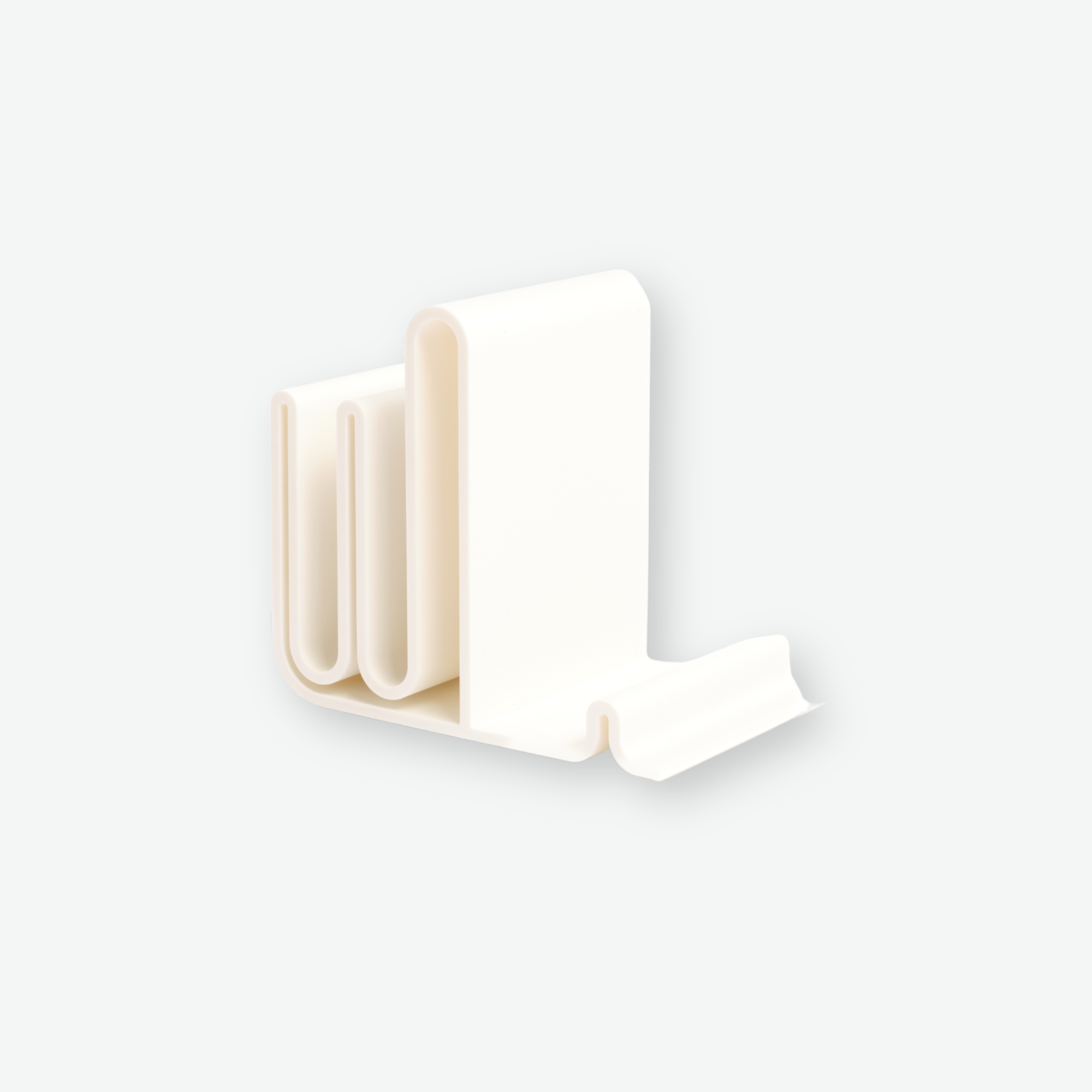 The Resin Desktop Organizer in White