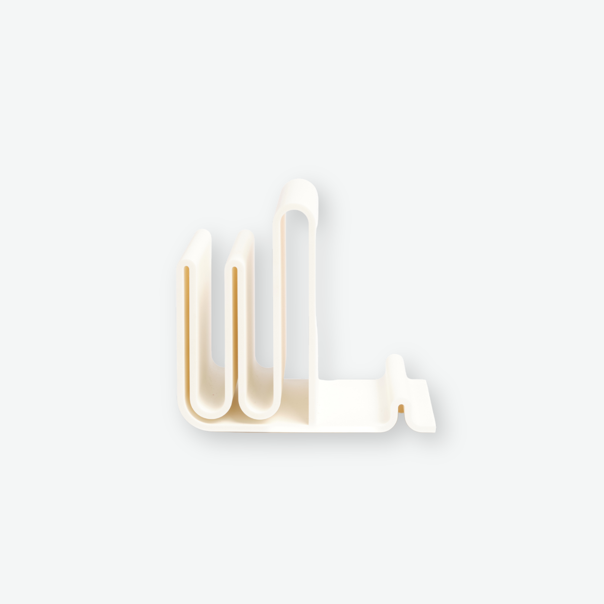 The Resin Desktop Organizer in White