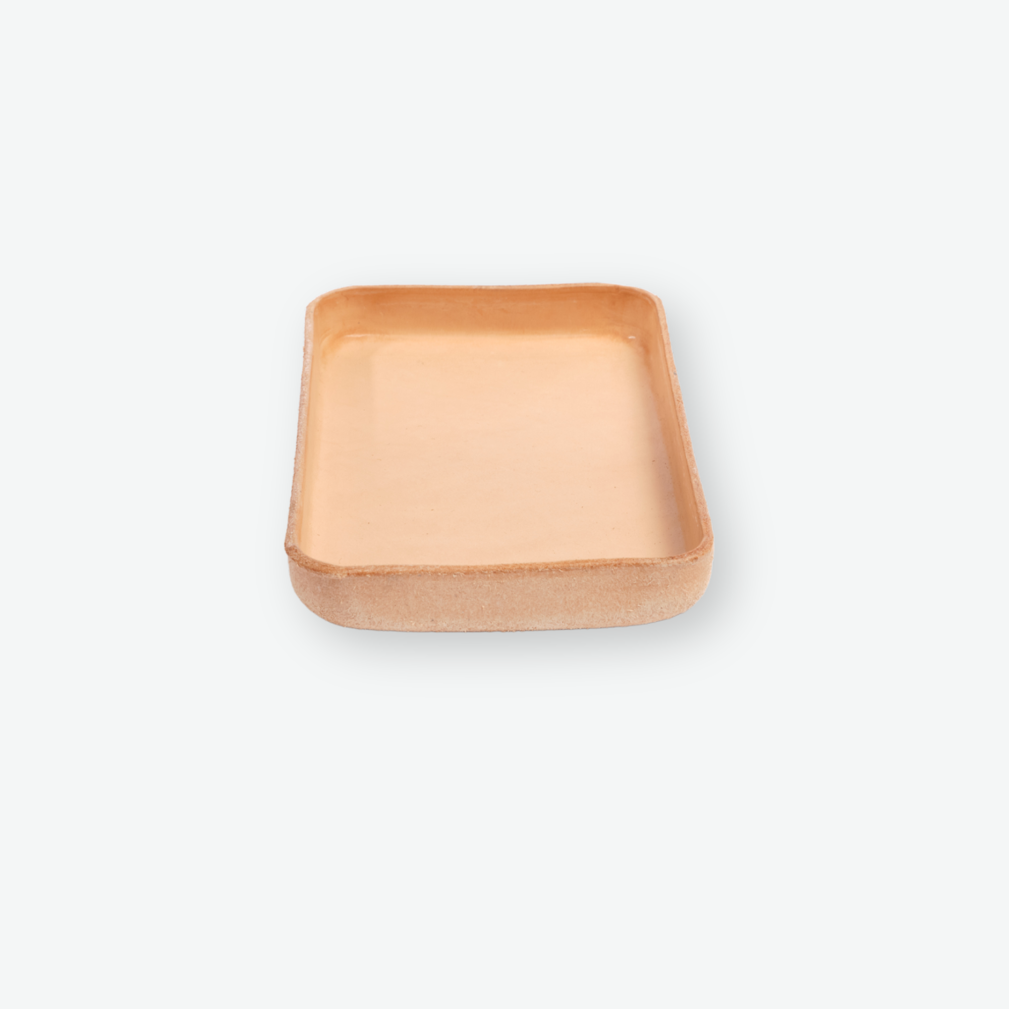 The Leather Catchall Tray in Tan