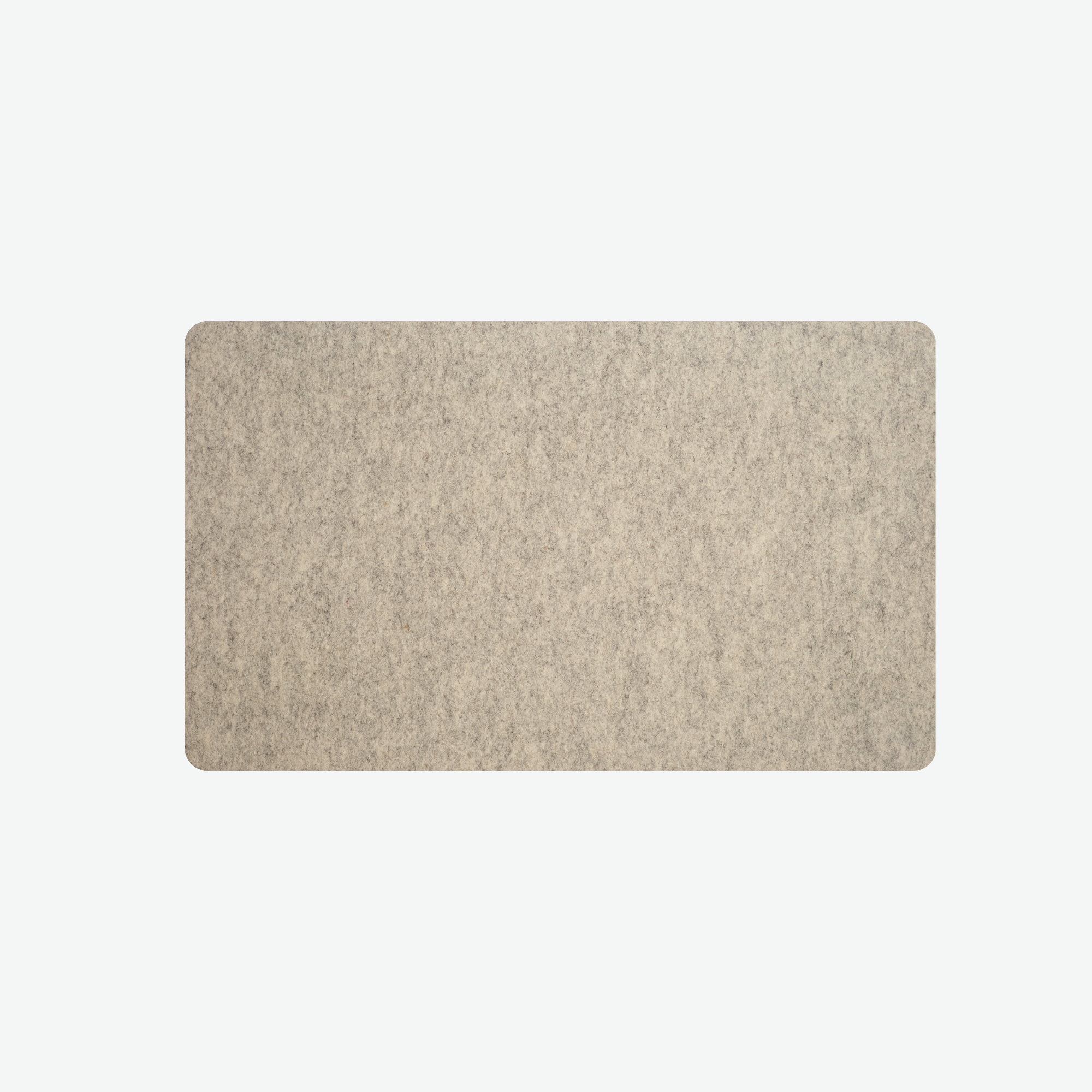 The Felt Desk Pad in Light Grey