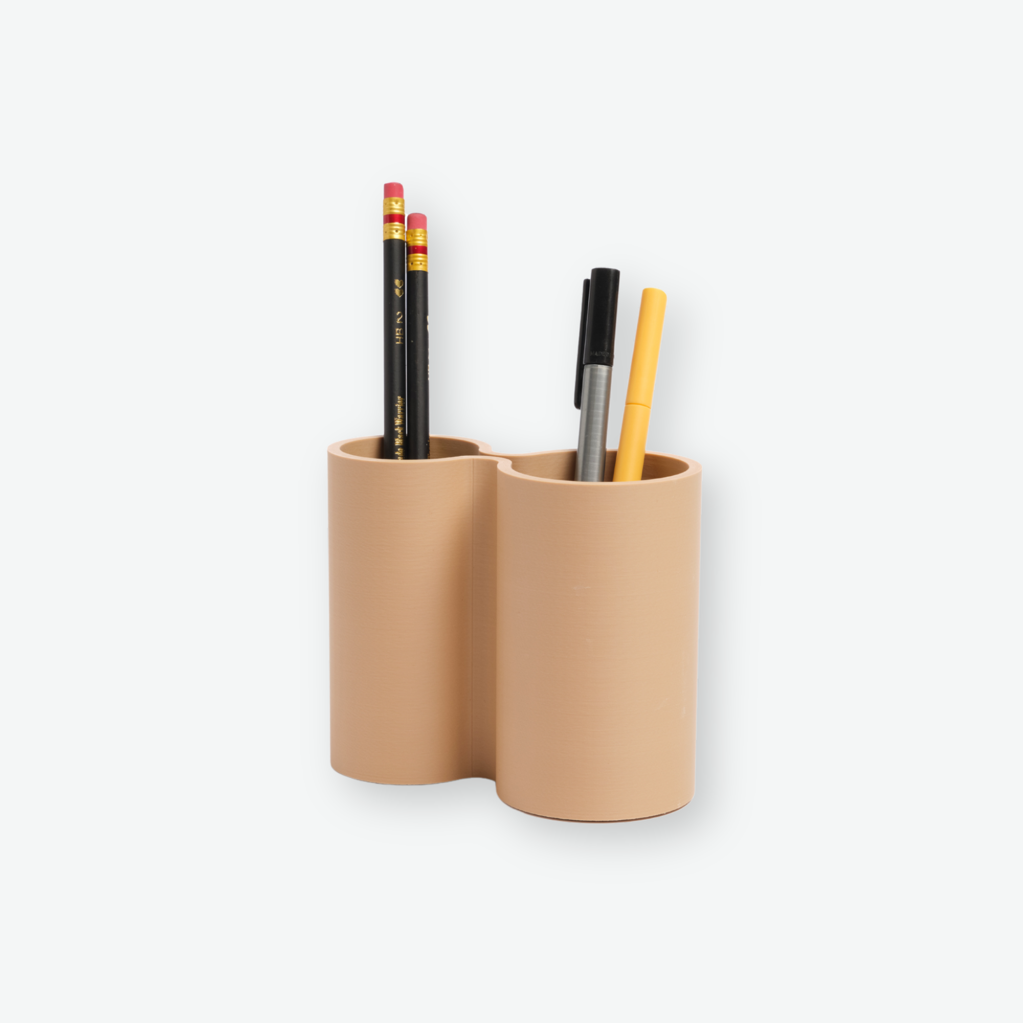 The Resin Pencil Cup in Tan