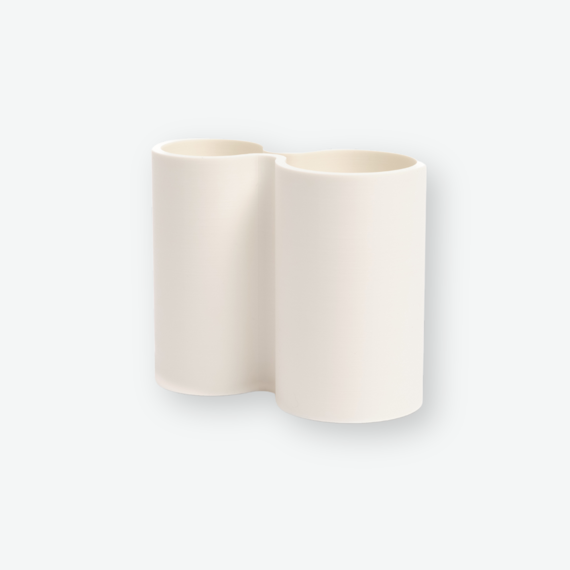 The Resin Pencil Cup in White